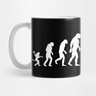 Hmoob Evolution - Pe Twice - WHITE Mug